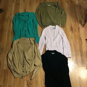 Cardigan Lot/Bundle 5 Small/Medium